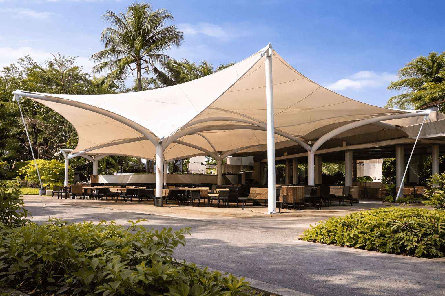 Jasa Kanopi Kain canopy membrane