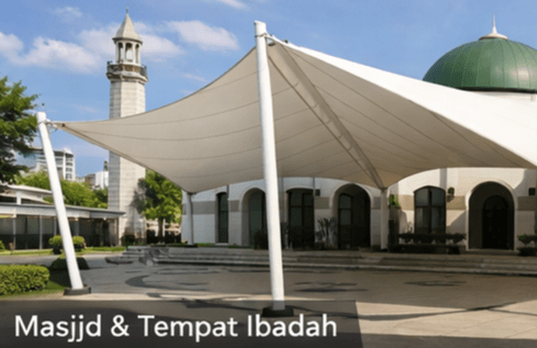 kanopi membrane masjid